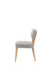 Gallery Home Set of 2 Grey Almanac Dining Chairs - Image 5 of 8