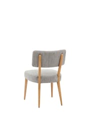 Gallery Home Set of 2 Grey Almanac Dining Chairs - Image 6 of 8