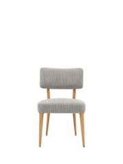 Gallery Home Set of 2 Grey Almanac Dining Chairs - Image 8 of 8