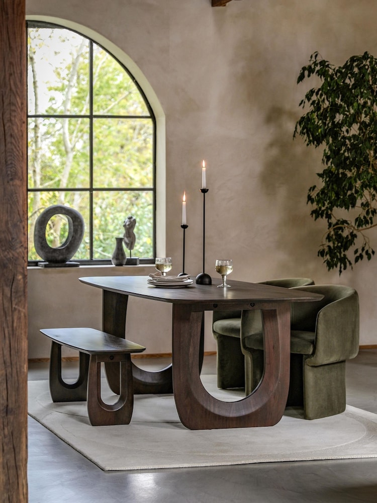 Gallery Home Brown Cirrus Dining Table - Image 1 of 7