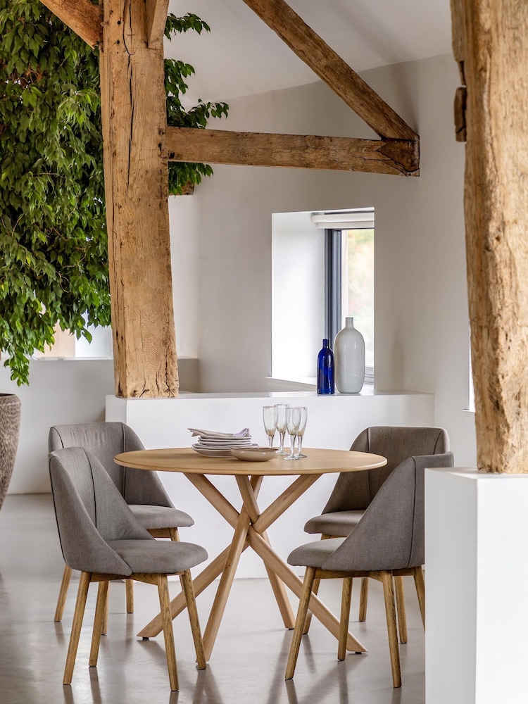 Gallery Home Natural Nordic Dining Table - Image 1 of 7 Gallery Home Natural Nordic Dining Table - Image 1 of 7