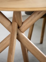 Gallery Home Natural Nordic Dining Table - Image 2 of 7