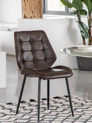 Gallery Home Brown Set of 2 Bromley Dining Chairs - Image 1 of 7