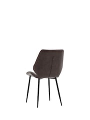 Gallery Home Brown Set of 2 Bromley Dining Chairs - Image 4 of 7