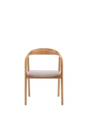 Gallery Home Light Wood Afton Dining Chair UPH - Image 7 of 8