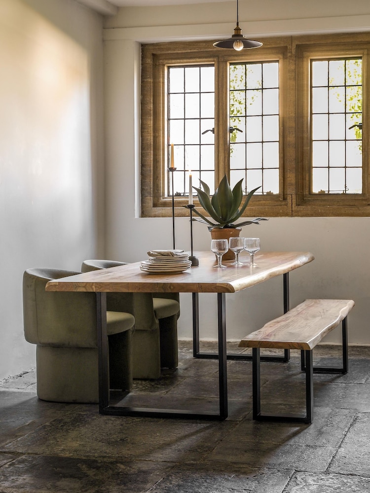 Gallery Home Natural Somerset Dining Table - Image 1 of 8 Gallery Home Natural Somerset Dining Table - Image 1 of 8