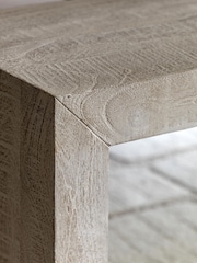 Gallery Home White Fairview Dining Bench - Image 2 of 7