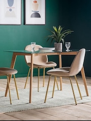 Gallery Home Oak Rectangle Dining Table - Image 1 of 6