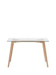 Gallery Home Oak Rectangle Dining Table - Image 6 of 6