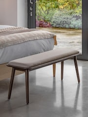 Gallery Home Dark Wood Homestead Bench - Image 1 of 7