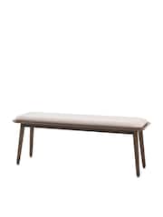 Gallery Home Dark Wood Homestead Bench - Image 6 of 7