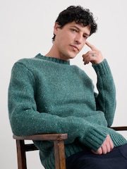 Seasalt Cornwall Green Bizen Jumper - Image 2 of 5