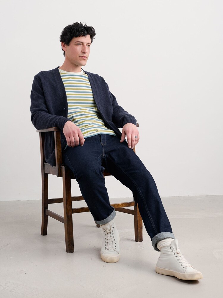 Seasalt Cornwall Blue Cleer Cardigan - Image 1 of 5