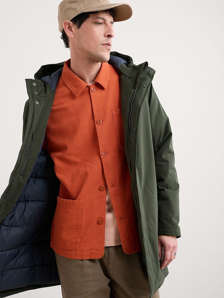 Seasalt Cornwall Green Gybe Coat - Image 1 of 5