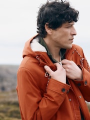 Seasalt Cornwall Orange Tidesman Coat - Image 6 of 8