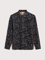 Seasalt Cornwall Blue Shoreman Printed Shirt - Image 4 of 5