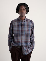 Seasalt Cornwall Blue Fathomer Shirt - Image 1 of 5