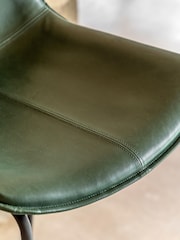 Gallery Home Set of 2 Green Newton Stools - Image 3 of 8