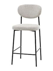 Gallery Home Set of 2 Natural Orion Stools - Image 7 of 8
