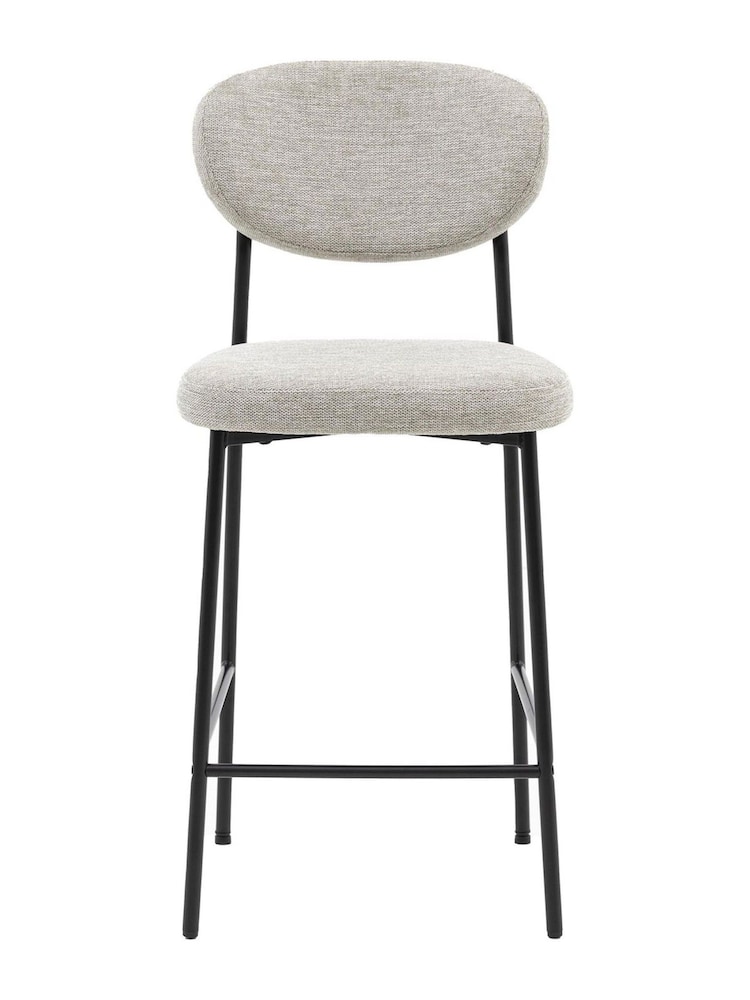 Gallery Home Set of 2 Natural Orion Stools - Image 8 of 8 Gallery Home Set of 2 Natural Orion Stools - Image 8 of 8