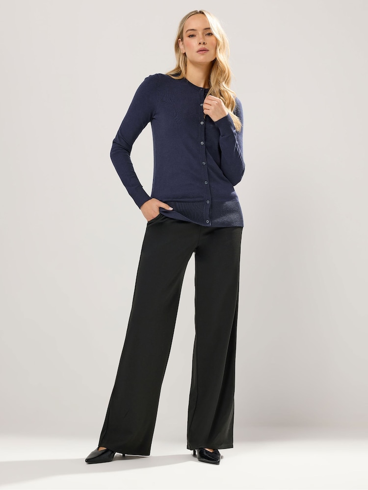 بنطلون برجل واسعة من Long Tall Sally - صورة 1 من 4 بنطلون برجل واسعة من Long Tall Sally - صورة 1 من 4