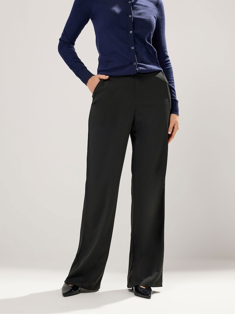 بنطلون برجل واسعة من Long Tall Sally - صورة 2 من 4 بنطلون برجل واسعة من Long Tall Sally - صورة 2 من 4