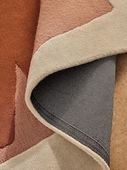 MADE.COM Rust Kinney Wool Tufted Rug - Image 4 of 5