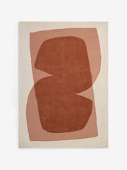 MADE.COM Rust Kinney Wool Tufted Rug - Image 5 of 5