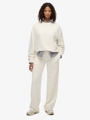 Superdry White Studios Crew Neck Sweatshirt - Image 5 of 7