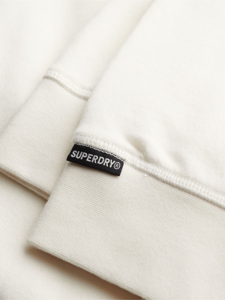Superdry White Studios Crew Neck Sweatshirt - Image 7 of 7 Superdry White Studios Crew Neck Sweatshirt - Image 7 of 7