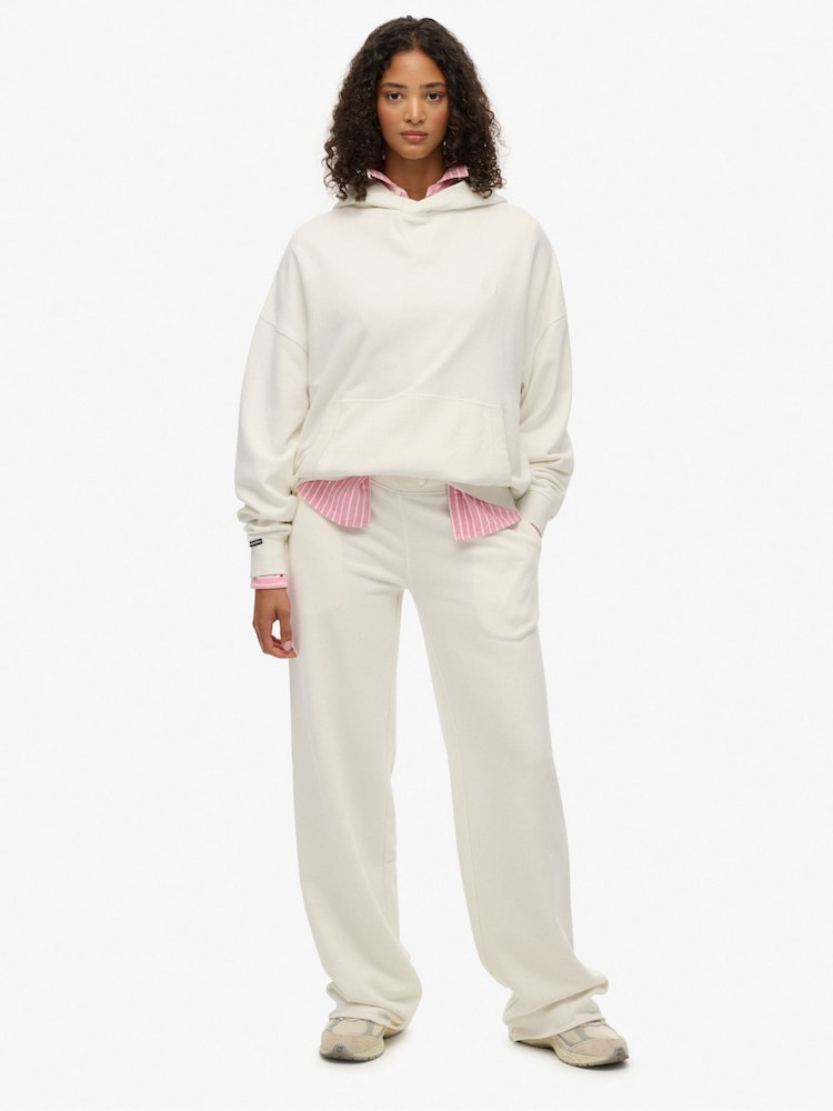 Superdry White Studios Relaxed Hoodie - Image 2 of 7