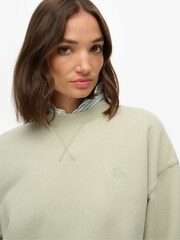 Superdry Green Studios Crew Neck Sweatshirt - Image 5 of 7