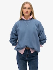 Superdry Blue Studios Crew Neck Sweatshirt - Image 1 of 7