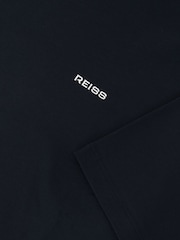 Reiss Navy Selby Cotton Logo Crew-Neck T-shirt - Image 6 of 6