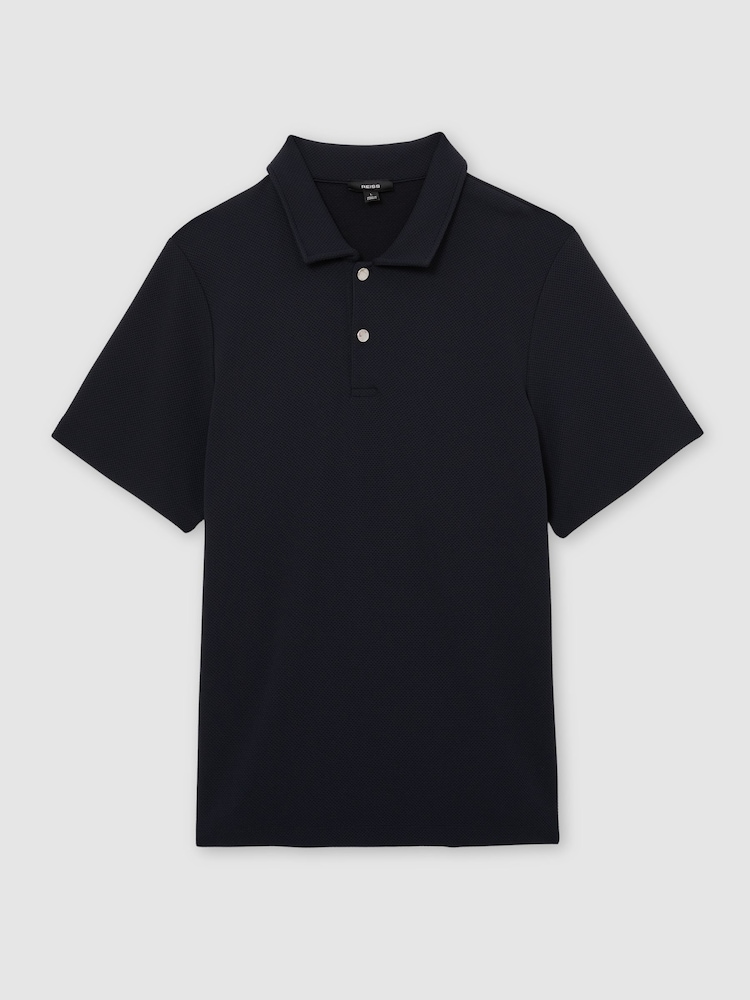 Reiss Navy Kennedy Polo Shirt - Image 2 of 6