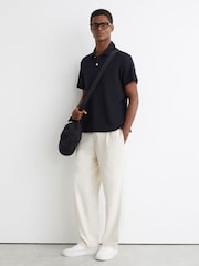 Reiss Navy Kennedy Polo Shirt - Image 3 of 6
