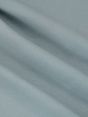 Reiss Steel Blue Count Air-Water Cotton Tailored-Fit T-Shirt - Image 6 of 6