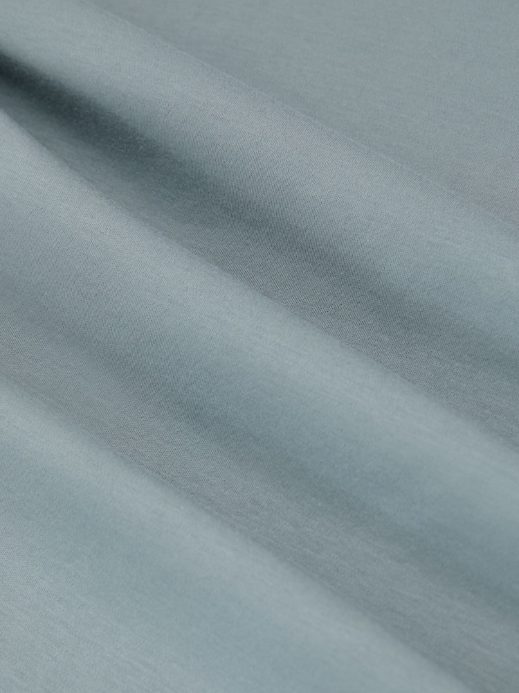 Reiss Steel Blue Count Air-Water Cotton Tailored-Fit T-Shirt - Image 6 of 6 Reiss Steel Blue Count Air-Water Cotton Tailored-Fit T-Shirt - Image 6 of 6