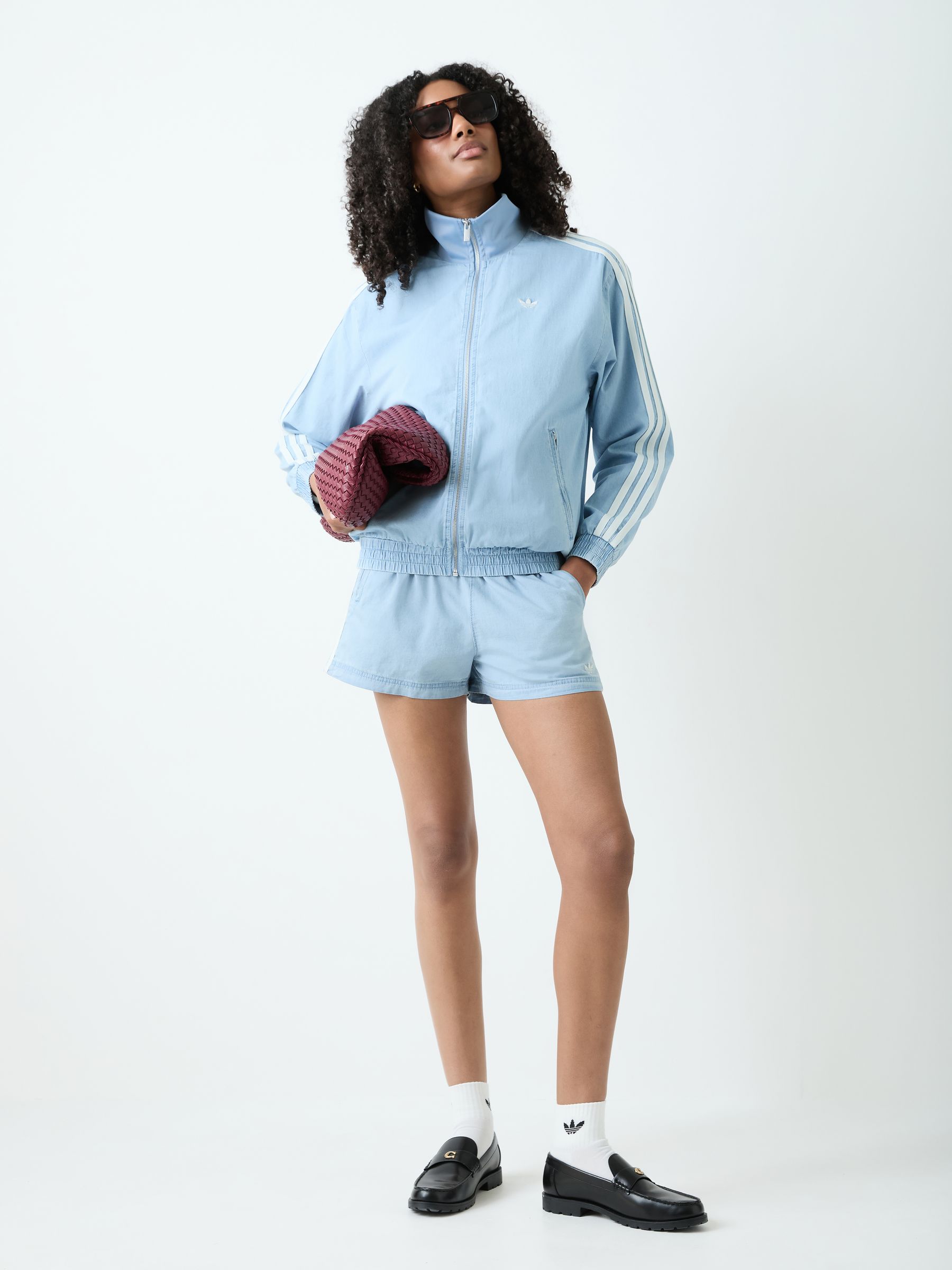 Buy adidas originals Light Blue Denim Light Weight Denim Firebird