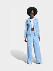 adidas originals Light Blue Denim Light Weight Denim Firebird Track Top - Image 3 of 6