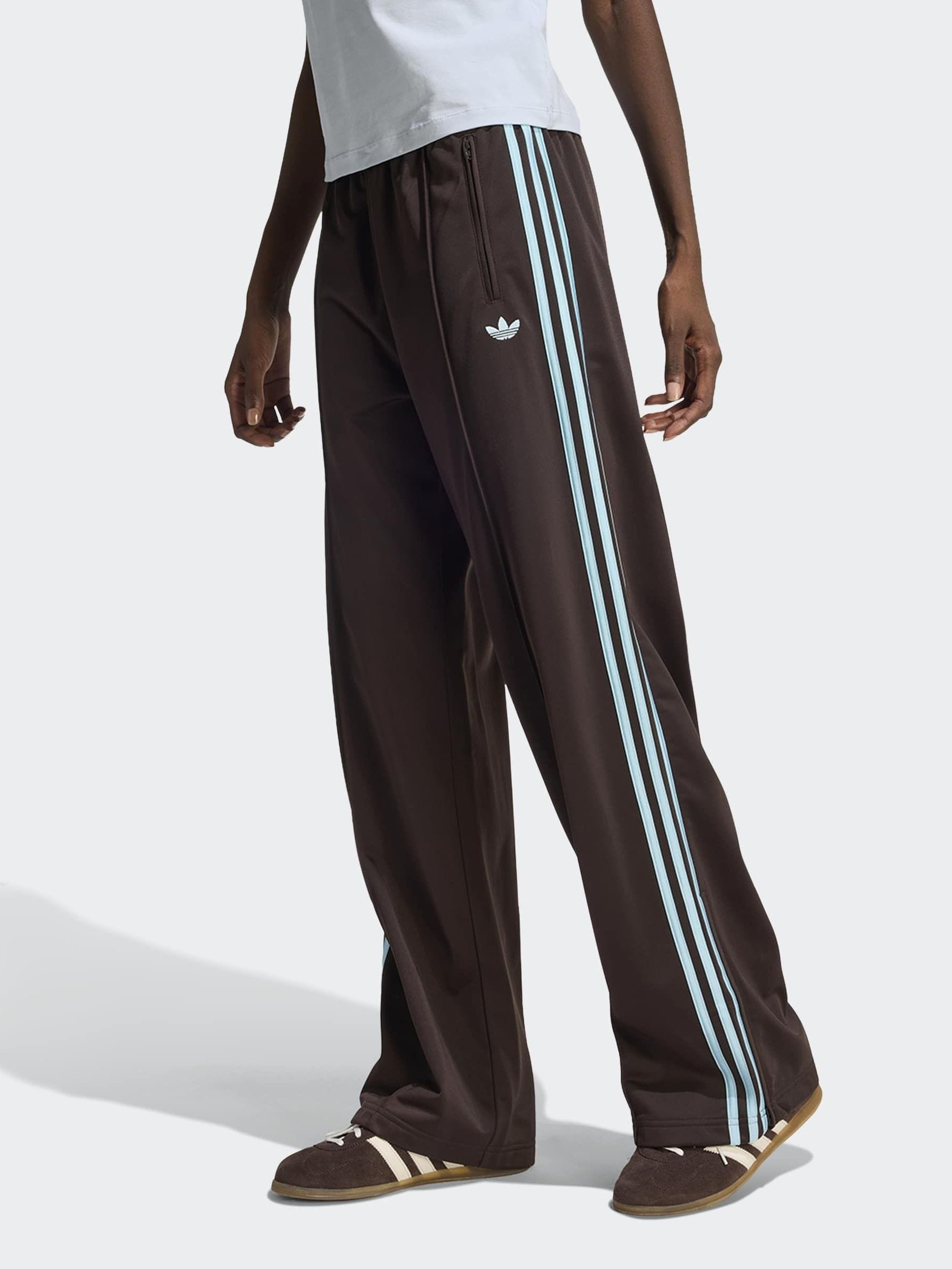 Buy adidas Originals Brown/Blue Firebird Loose Trousers from Next USA