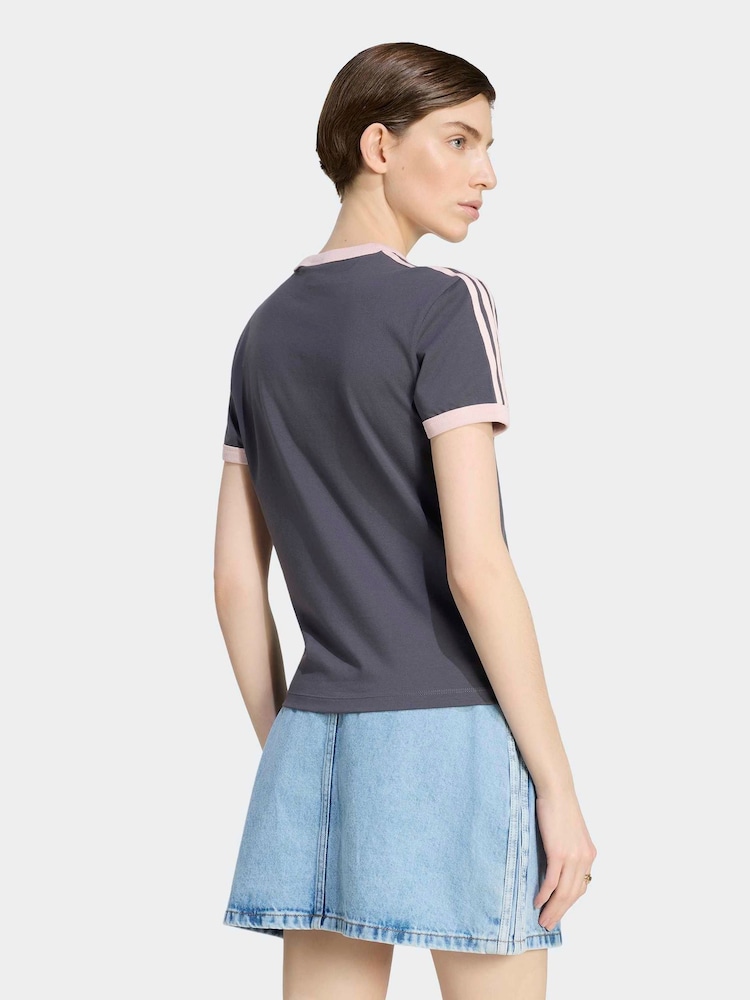 adidas Originals Grey Cali T-Shirt - Image 2 of 6