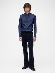 GapStudio Blue Chambray Shirt - Image 4 of 6