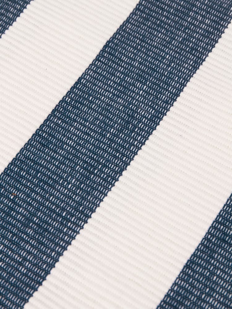 Yard Set of 4 French Blue Hayle Stripe Table Placemats - Image 5 of 5 Yard Set of 4 French Blue Hayle Stripe Table Placemats - Image 5 of 5