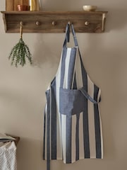 Yard French Blue Hayle Stripe Apron - Image 1 of 5