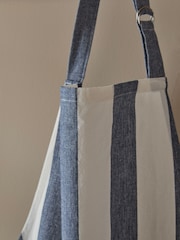 Yard French Blue Hayle Stripe Apron - Image 3 of 5
