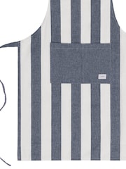 Yard French Blue Hayle Stripe Apron - Image 5 of 5