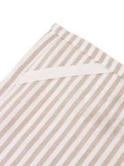 Yard Set of 3 Natural Hayle Stripe Tea Towels - Image 4 of 5