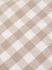 Yard Set of 3 Natural Hayle Check Towels - Image 5 of 5