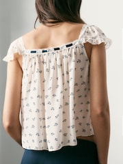 BHOEM White Floral Printed Romantic Top - Image 3 of 5